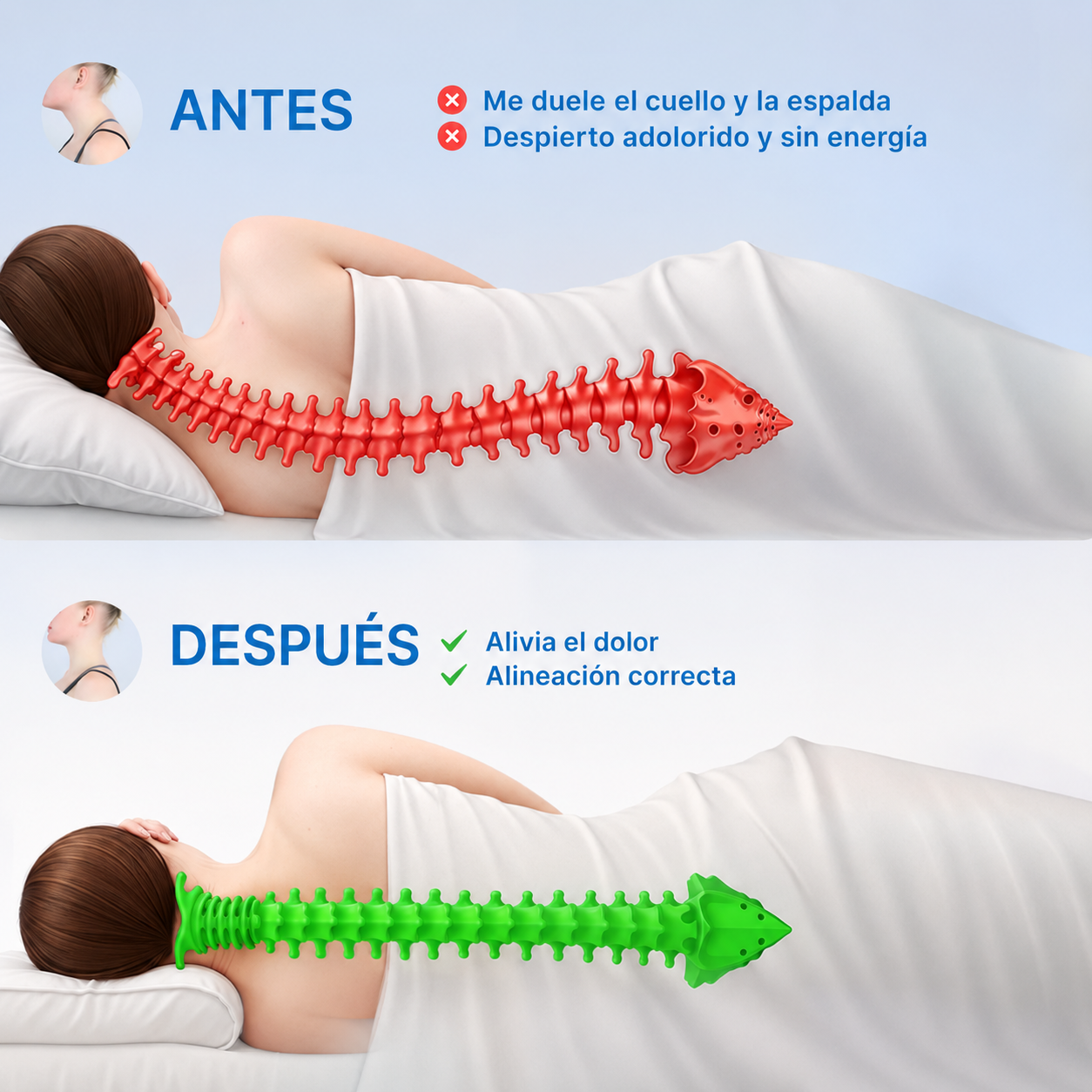 Almohada Cervical Ergonómica