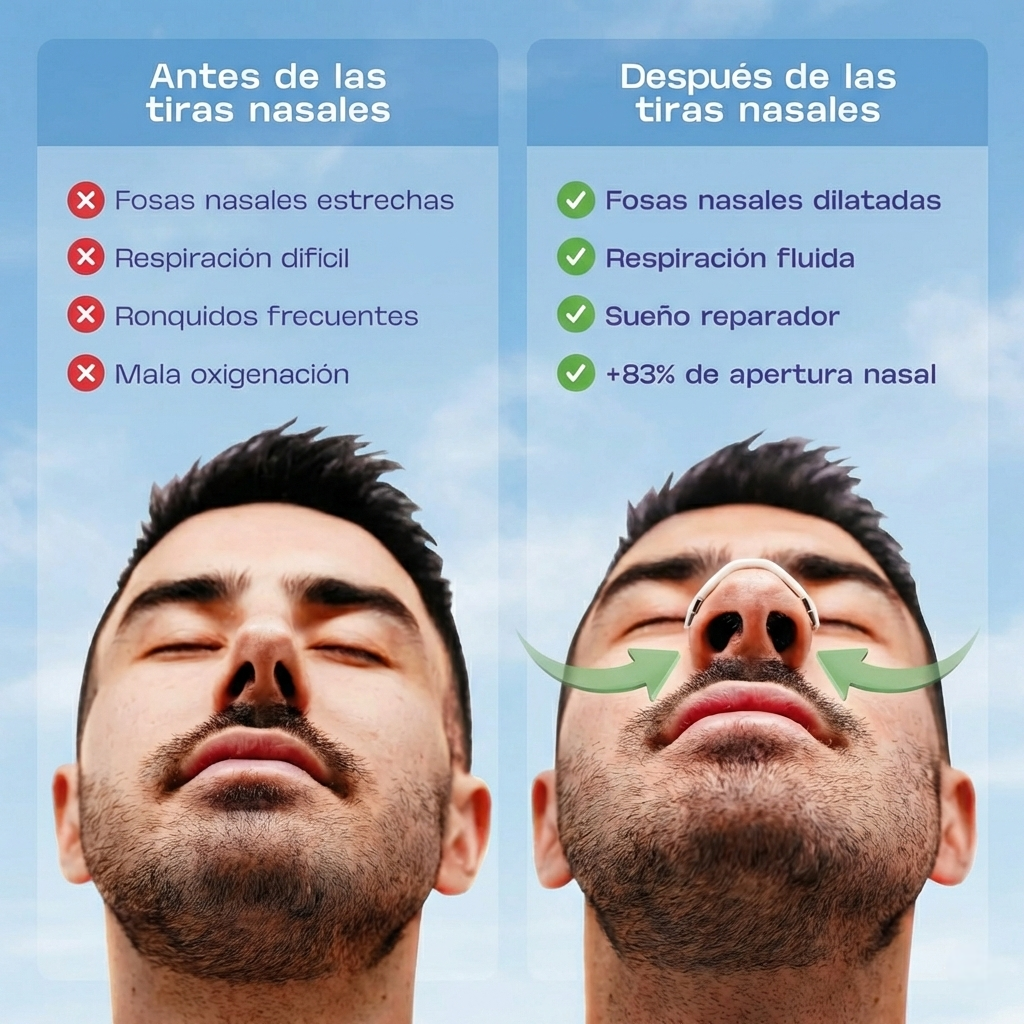 Tiras Nasales Magnéticas