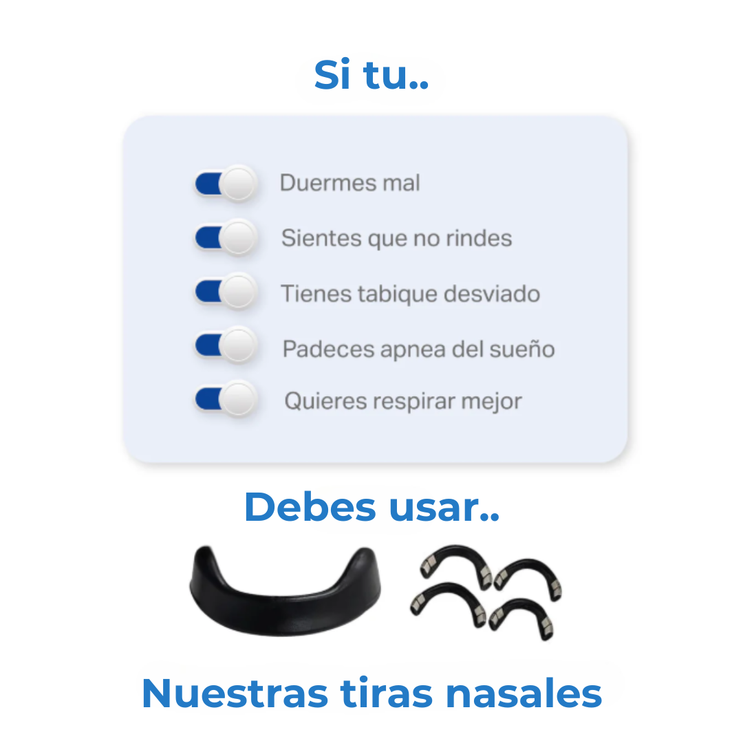 Tiras Nasales Magnéticas