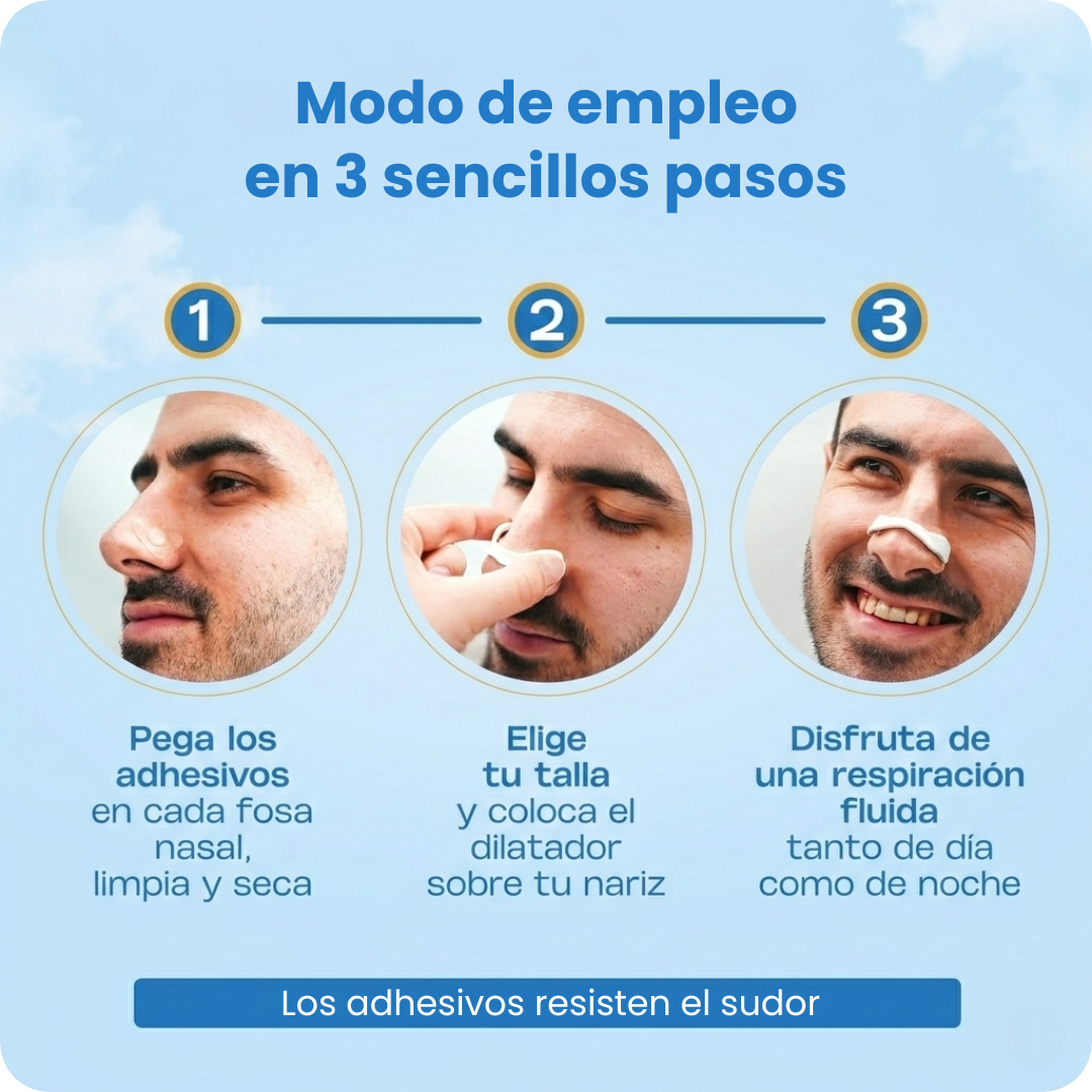 Tiras Nasales Magnéticas